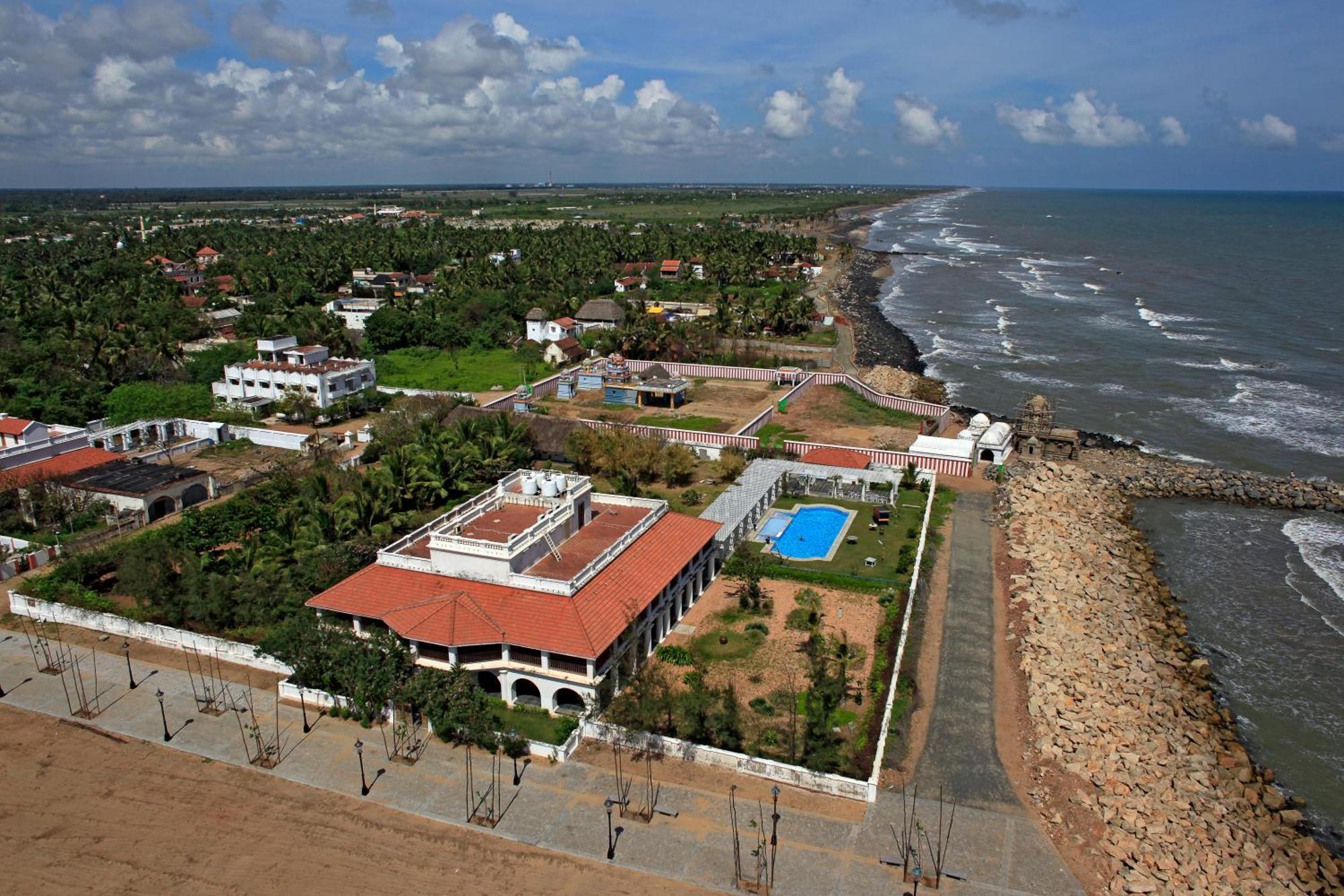 Neemrana'S - Bungalow On The Beach Tharangambadi Kültér fotó
